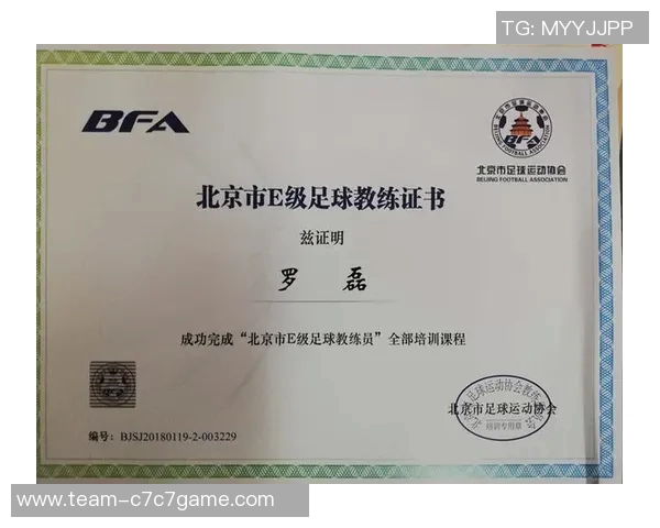 提升业余足球裁判证的价值与影响力助力足球运动普及与发展